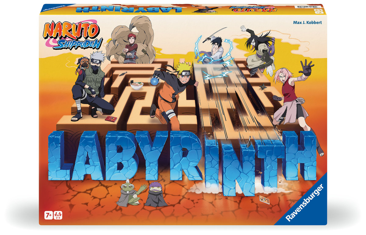 Ravensburger Labyrinth Naruto – gra planszowa